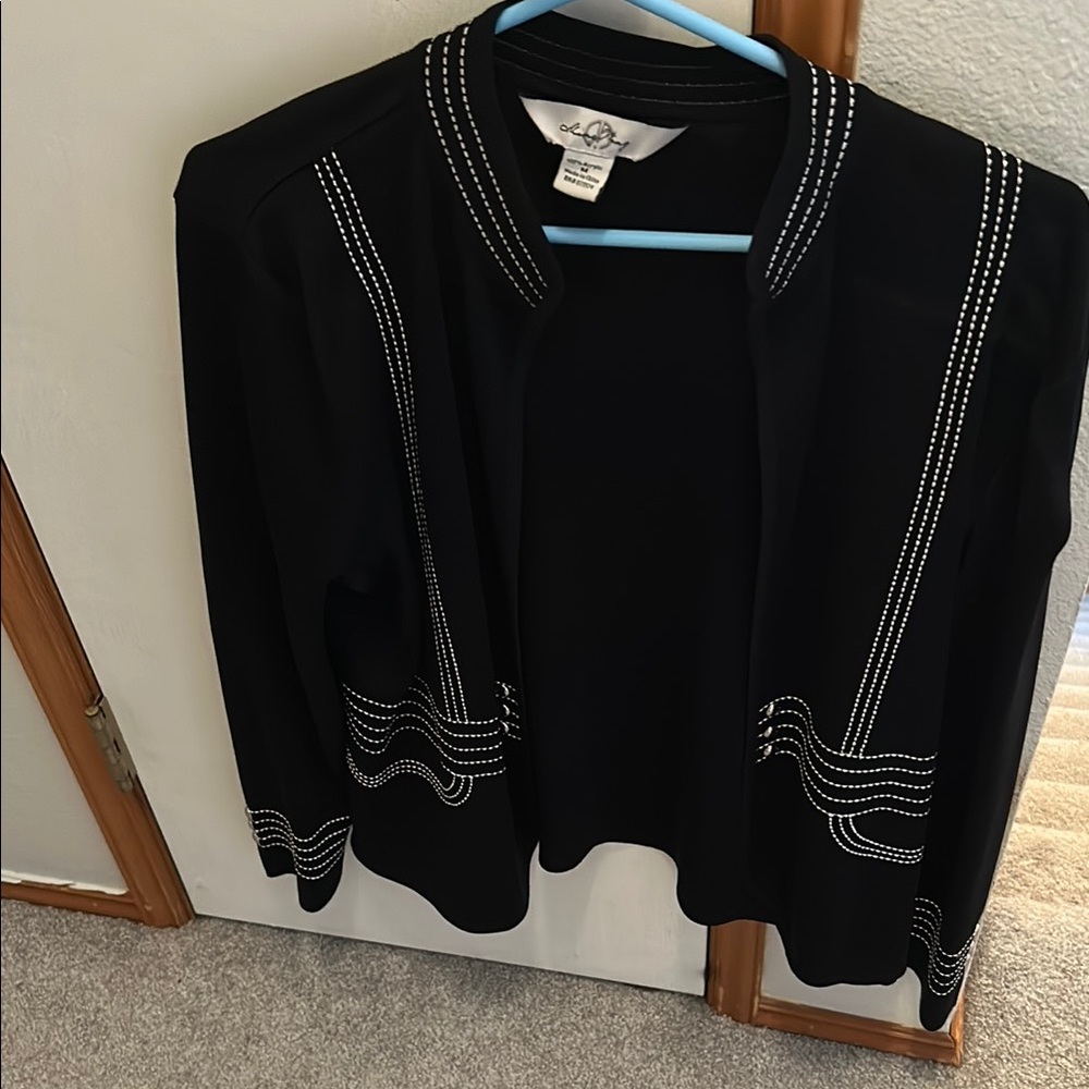 Black Beaded Jacket